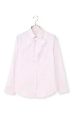 レギュラーカラーボウタイブラウス【長袖】【2WAY】