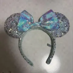 ディズニー　スパンコール カチューシャ