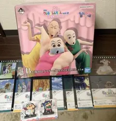 新品　一番くじ　クレヨンしんちゃん　10点セット　珠由良ブラザーズ　フィギュア