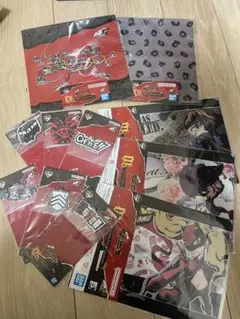 一番くじ ペルソナ５G賞 ラバーストラップ 6種　クリアファイル3種　クロス2種