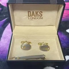 DAKS LONDON U.S. POLO カフスボタンとネクタイピン2点セット