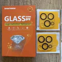 iPhone15pro/pro max カメラフィルム2枚セット