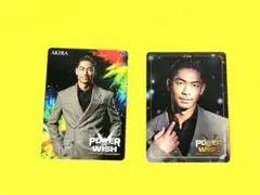 EXILE AKIRA フォトカード　２枚POW  クリスマススペシャル