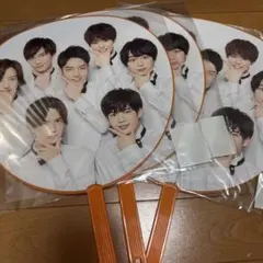 なにわ男子 集合うちわ Jr祭り　3枚