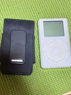 美品】初代iPod第1世代(5GB)&コーチ専用レザーケース付き 動作確認済