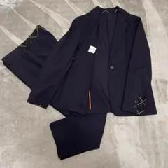 近年モデル Paul Smith パンツスーツ 大きいサイズ ネイビー 夏