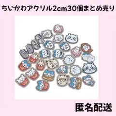 ちいかわ アクリルパーツ 2cm 30個セット まとめ売り ハチワレ うさぎ