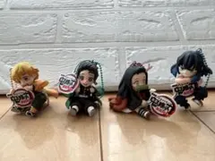 鬼滅の刃 無限列車編 ミニフィギュア 炭治郎 禰豆子 善逸 伊之助 4体セット