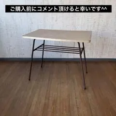 昭和レトロ 食堂用テーブル 椅子3つ 昔の工場から - メルカリ