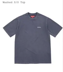 supreme Washed S/S Top