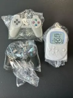 プレステ　ミニチュアチャーム付きビスケット　3点セット　シークレット含む