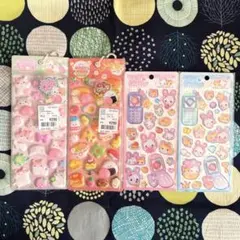 【正規品】クーリア おしりシール フワフワらびちゃん 平成はっぴーフォン セット