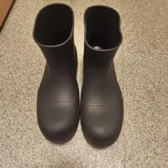 BOTTEGA VENETA ブラック 長靴　サイズ39 BOTTEGA VENETA ボッテガヴェネタ レインブーツ/ラバーブーツ