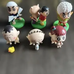 クレヨンしんちゃん チョコエッグ　カプセルトイ　フィギュア 6体セット