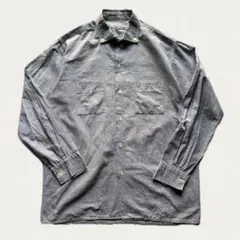 vintage 60s シャンブレー l/s shirt 古着　ボロ