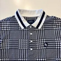 LANVIN SPORT ポロシャツ ブルー系 チェック柄 42 - メルカリ
