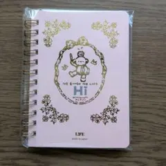 PENTONOTE PEPIN LIFE コラボ リングノート ももピンクのサムネイル