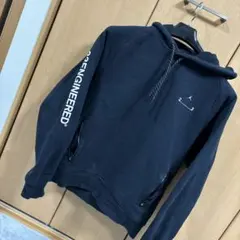 Jordan ブラックパーカー フード付き