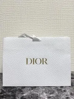 Dior ショッパー ホワイト リボン付き
