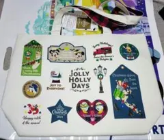 【新品】ミッキー＆フレンズ　トートバッグ　ディズニークリスマス2011