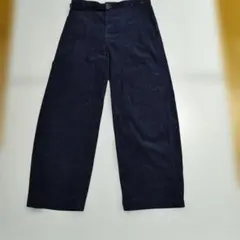 ユニクロ　JW ANDERSON コーデュロイワークパンツ　ネイビー