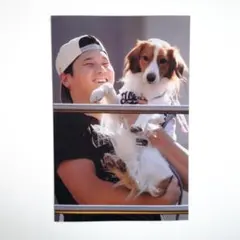 大谷 翔平選手 & デコピン フォト KGサイズ G