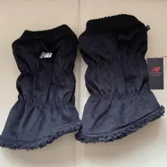 レッグウォーマー 黒