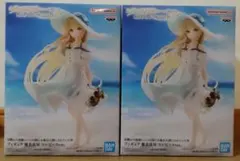 【送料込、匿名配送】椎名真昼 ワンピースver. フィギュア2体セット
