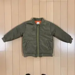 KIDS FASHION STATION MA-1 ジャケット カーキ 95