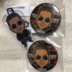 LIKIYA クリアチャーム 缶バッジ