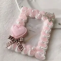 【SALE】 ホイップデコ トレカケース♡ No.0王冠ピンク