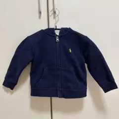 Ralph Lauren ネイビー ジッパーパーカー 18M