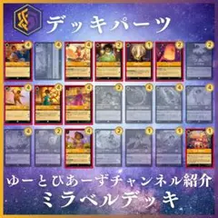 ロルカナGP2025夏 TOP8構築 アメジストルビー デッキパーツ(赤) Amazon.co.jp: ディズニー・ロルカナ・TCG 日本語版 構築済み