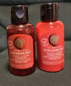 【未使用】The BODY SHOP ヘアシャンプー＆コンディショナー　60mlのサムネイル