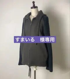 【すまいる 様専用】Y’s ヨウジヤマモト　3 ウールブルゾン　パーカーのサムネイル