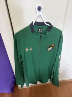 青森山田サッカーウェア 全チャックジャージ上XL 緑 - メルカリ