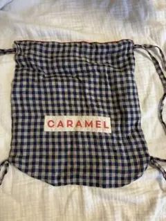 (新品)CARAMEL 花柄ナップザック 未使用】CARAME 花柄ナップザック ピンク - メルカリ