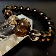 天然石 スモーキークォーツ ブレスレット 10mm-15cm