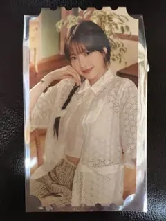 LE SSERAFIM CAFE 2024 チケット　ウンチェ　入場特典