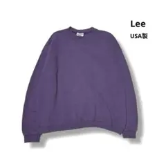 Lee 90s USA製 スウェット パープル XL