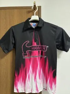 ボウリング　ウェア　ロゴ入り　ハンマー　hammer ①