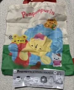 ポムポムプリンユーモラスアソートコレクション トートバッグ