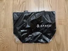 HANDS トートバッグ ブラック