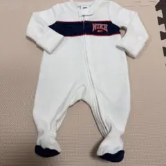 NIKEロンパース 3M ホワイト/ネイビー