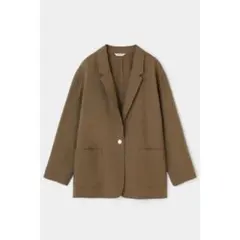 MOUSSY マウジー☆麻混オーバーサイズテーラードジャケットのサムネイル