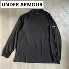 アンダーアーマー ゴルフウェア 長袖 トレーナー モックネック 黒 ストレッチ