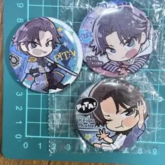 テニスの王子様　テニプリ 跡部景吾 ぴた！でふぉめ 缶バッジ　3点セット