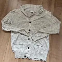 a.v.v HOMME ショールカラー カーディガン グレー Mサイズのサムネイル