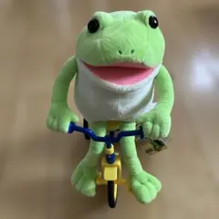 かえるのケロピョンぬいぐるみ 自転車ギミック - メルカリ