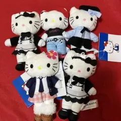 キティ あしながバージョン マスコット 4種5個セット